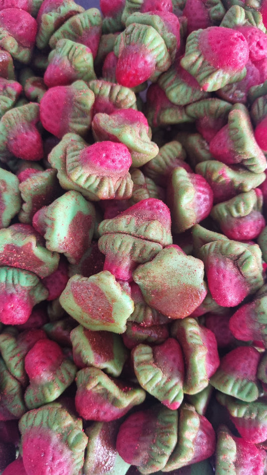 LI HING JELLY FILLED STRAWBERRIES 🍓