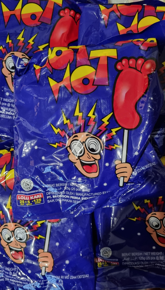 HOT HOT LOLLIPOP (25 lollipops)