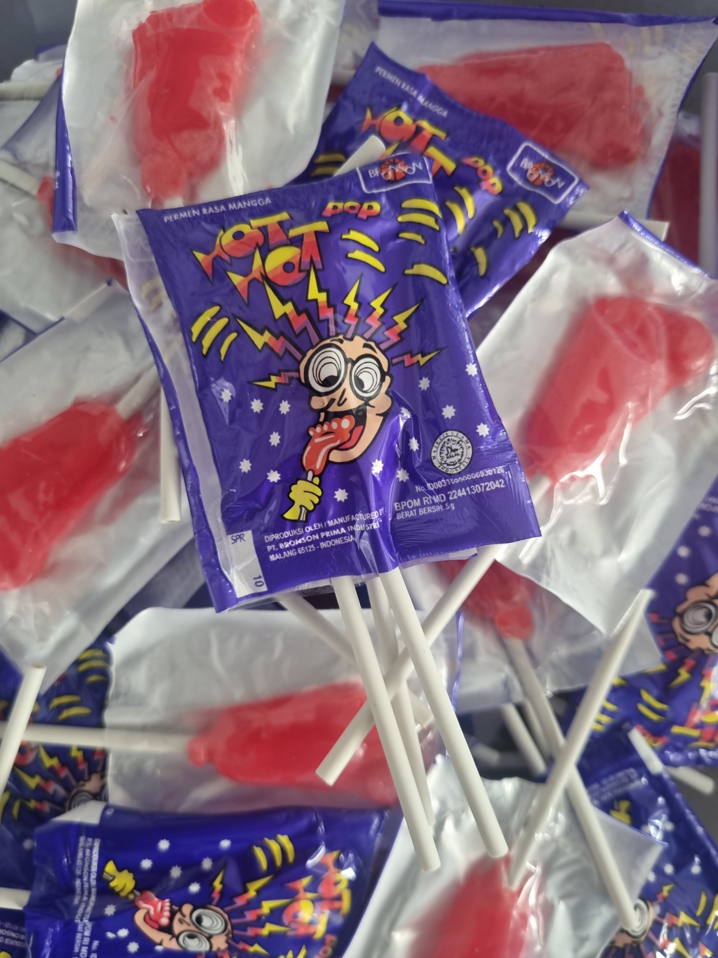 HOT HOT LOLLIPOP (25 lollipops)