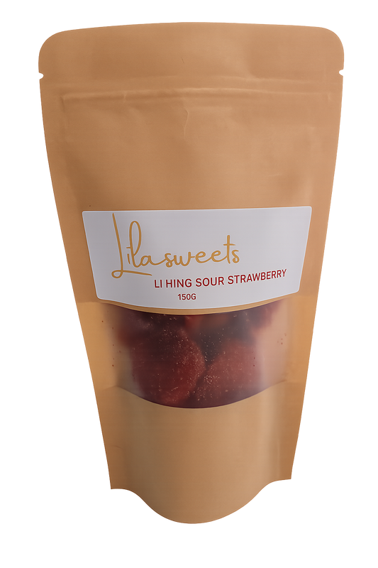 LI HING SOUR STRAWBERRIES