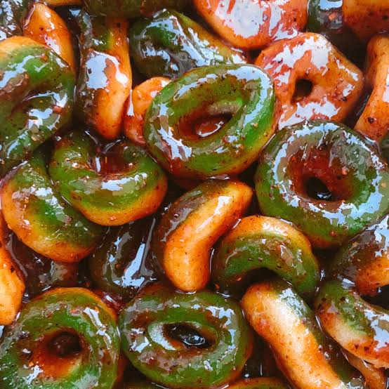 CHAMOY GREEN APPLE RINGS
