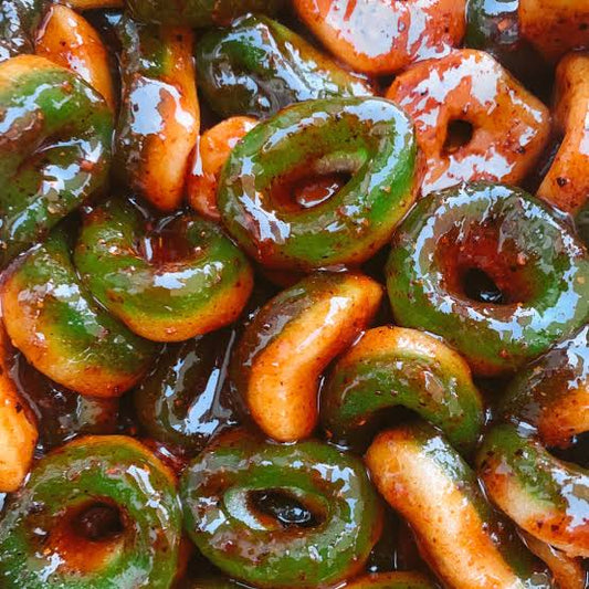 CHAMOY GREEN APPLE RINGS