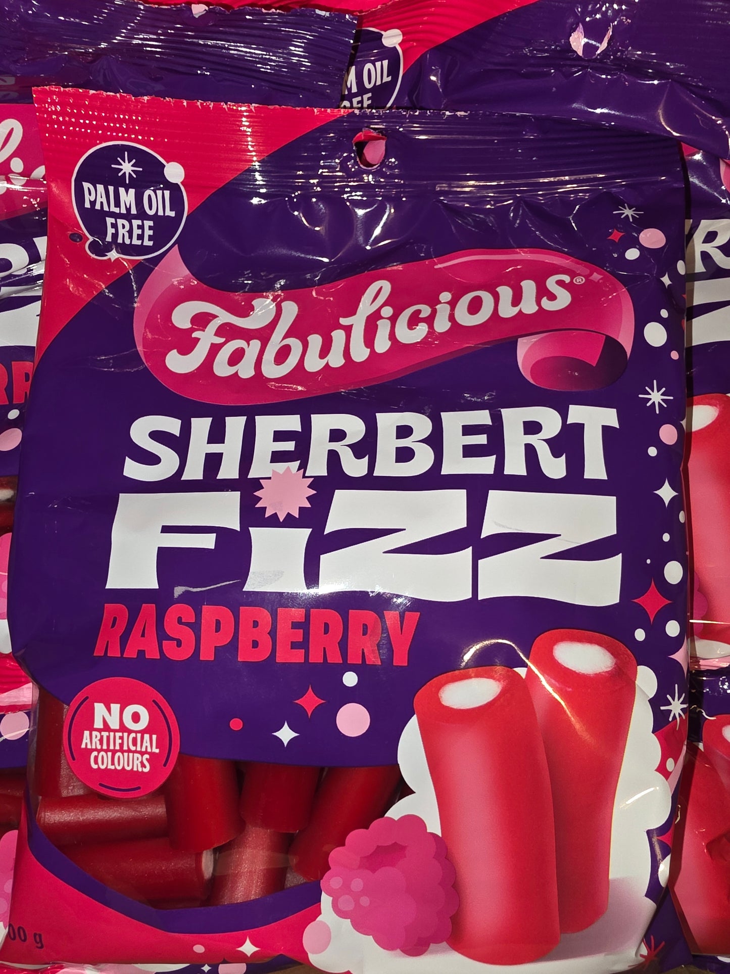 Fabulicious Sherbert Fizz Raspberry