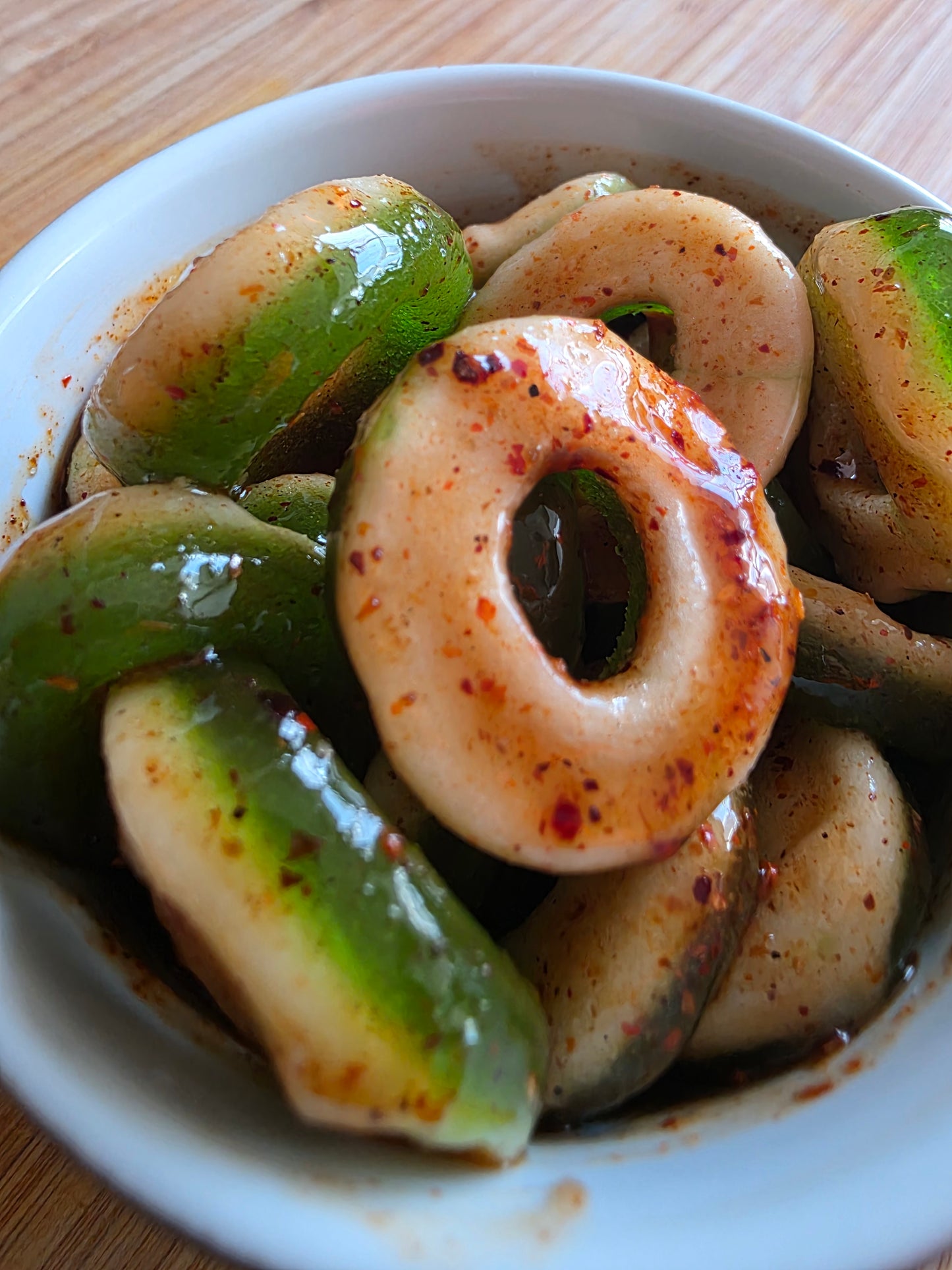 CHAMOY GREEN APPLE RINGS